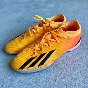 Adidas X Speedportal.3 GZ5064 Boys Orange Indoor Soccer Futsal Shoes